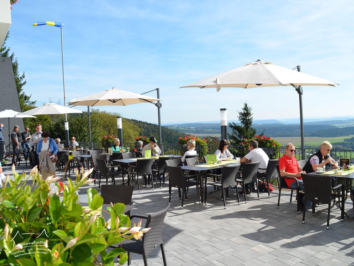 Die Triniushuette "Thueringens Schoenste Aussicht" Rauenstein Екстер'єр фото
