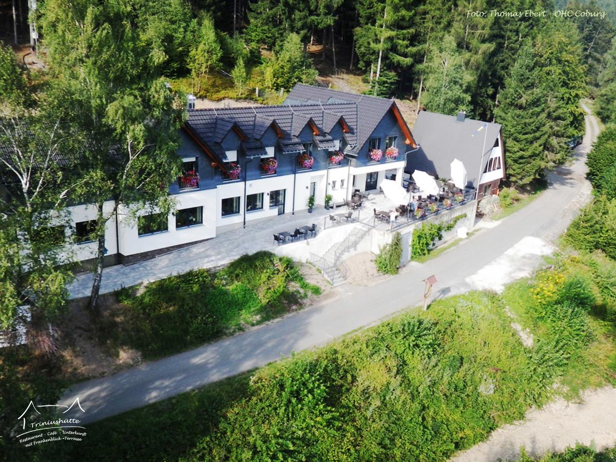 Die Triniushuette "Thueringens Schoenste Aussicht" Rauenstein Екстер'єр фото