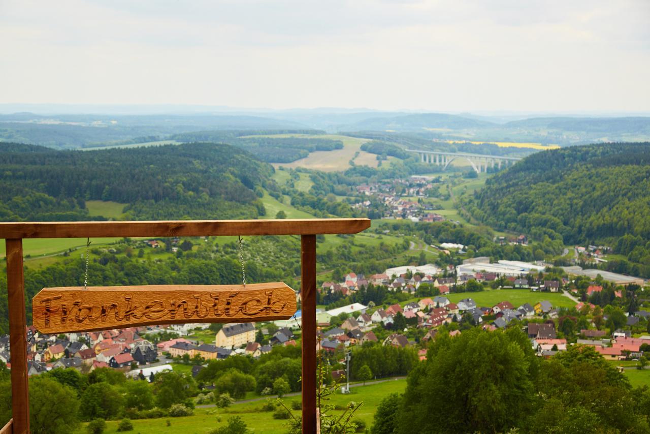 Die Triniushuette "Thueringens Schoenste Aussicht" Rauenstein Екстер'єр фото